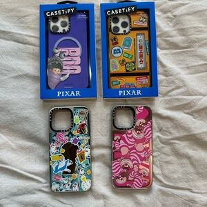 Casetify Monsters Inc Alice in Wonderland iPhone 14 Pro Max cases NIB